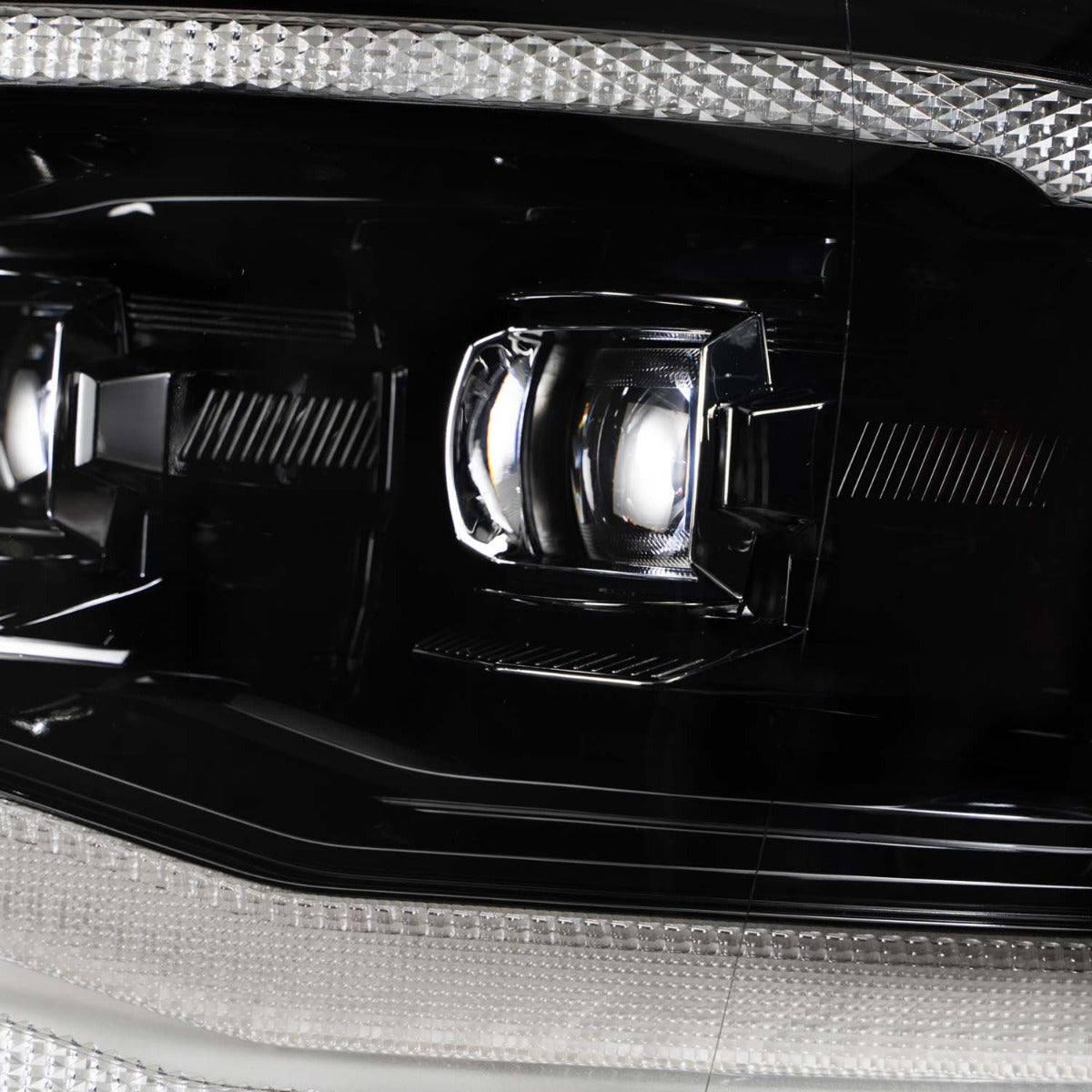 Form Lighting 2009-2018 Ram 1500/2500/3500 Sequential LED Projector Headlights (Pair) - FL0016