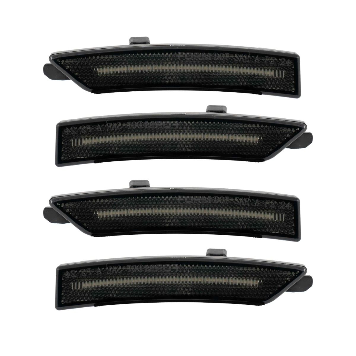 Form Lighting 2024 Mustang LED Sidemarkers Smoked Set - FL0091