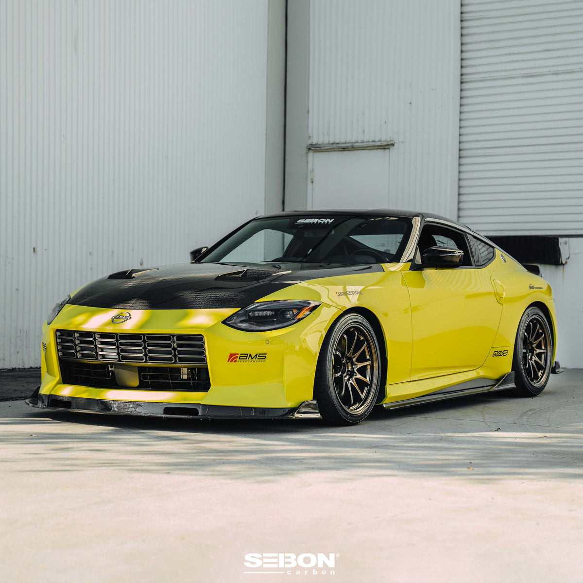 Seibon 2023+ Nissan Z MB-Style Carbon Fiber Front Lip - FL22NSZ-MB