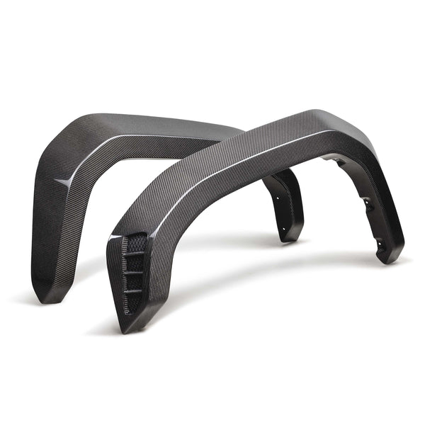 Seibon 2024 Toyota Tacoma TRD PRO Front Carbon Fiber Fender Flares - FLR24TYTA-F