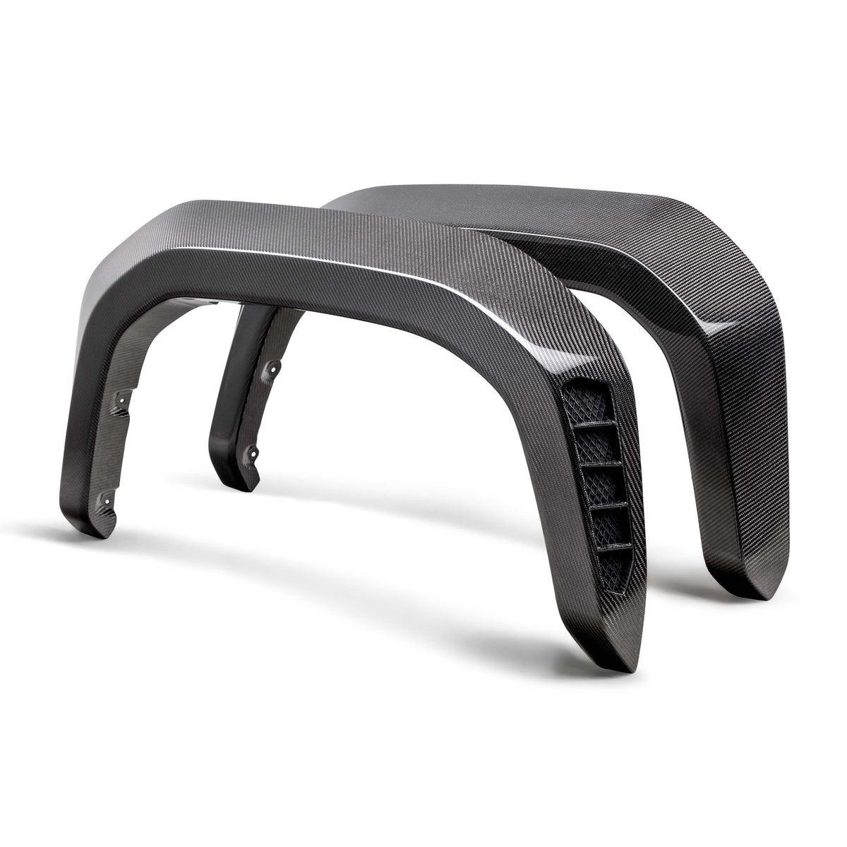 Seibon 2024 Toyota Tacoma TRD PRO Rear Carbon Fiber Fender Flares - FLR24TYTA-R