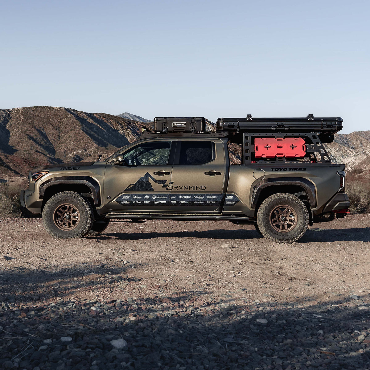 Seibon 2024 Toyota Tacoma TRD PRO Rear Carbon Fiber Fender Flares - FLR24TYTA-R