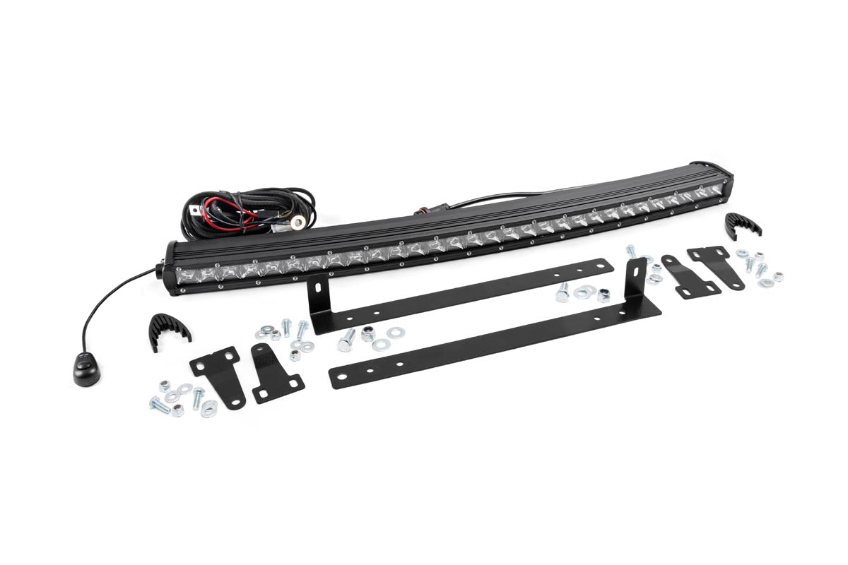 LED Light Kit | Grille Mount | 30&quot; Chrome Single Row | Ford F-150 (09-14)