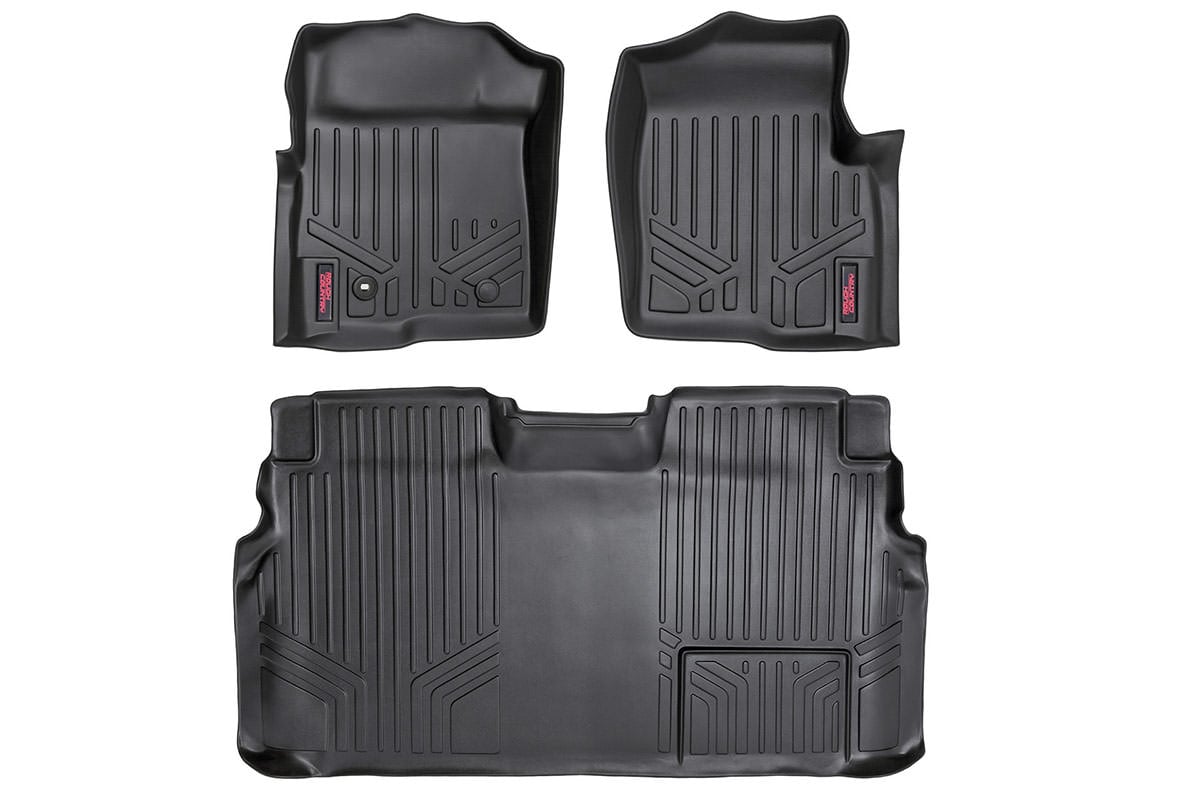Floor Mats | FR &amp; RR | 1 Ret Hook | Ford F-150 2WD/4WD (2009-2012)