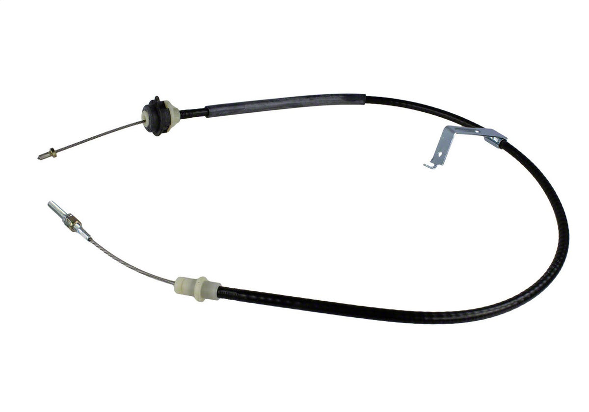 Ford Performance 1982-1995 V8 Mustang Adjustable Clutch Service Cable — in use (FRPM-7553-C302)