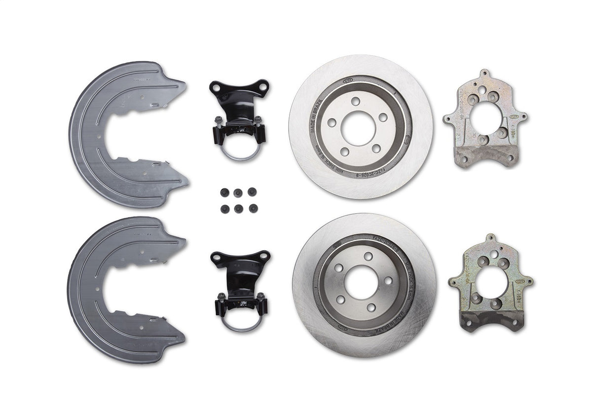 Ford Performance 1994-2004 Mustang GT Rear Brake Bracket Upgrade Kit — alternate view (FRPM-2300-M)