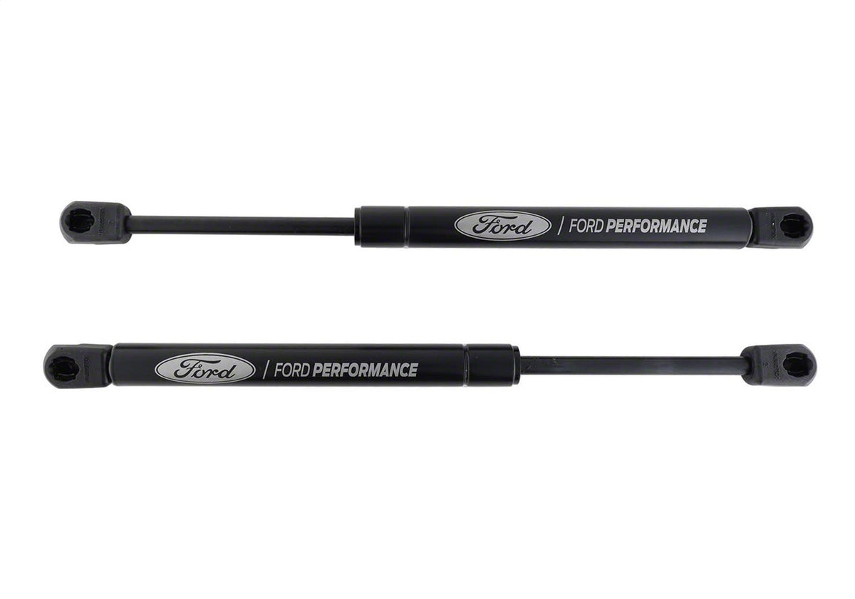 Ford Performance 2005-2014 Mustang Hood Lift Kit With Laser Engraved Ford Performance Logo — additional view (FRPM-16826-M)