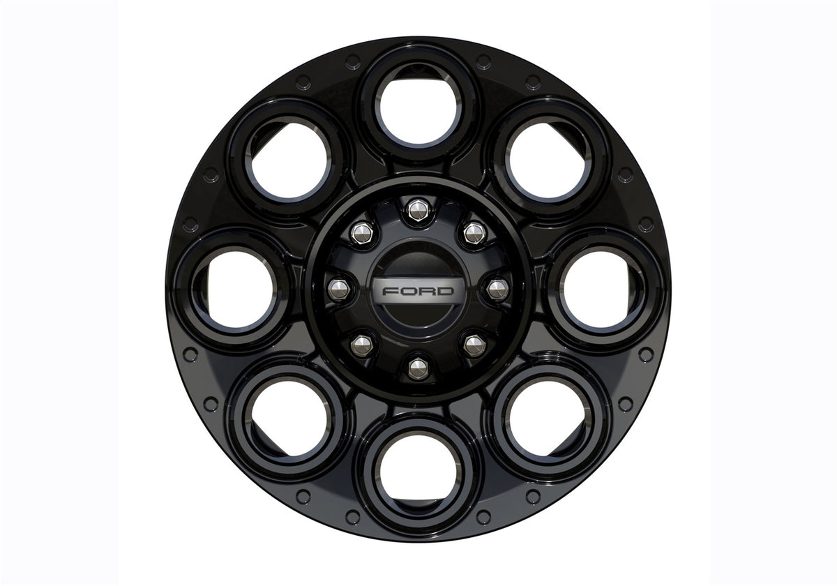 Ford Performance 2005-2022 Super Duty 20" Caliber Wheel Kit-Gloss Black — additional view (FRPM-1007K-S2008GB1)