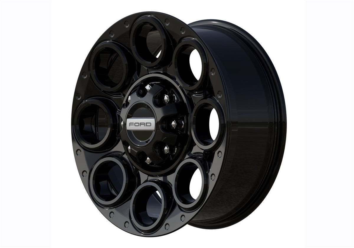 Ford Performance 2005-2022 Super Duty 20" Caliber Wheel Kit-Gloss Black — additional view (FRPM-1007K-S2008GB1)