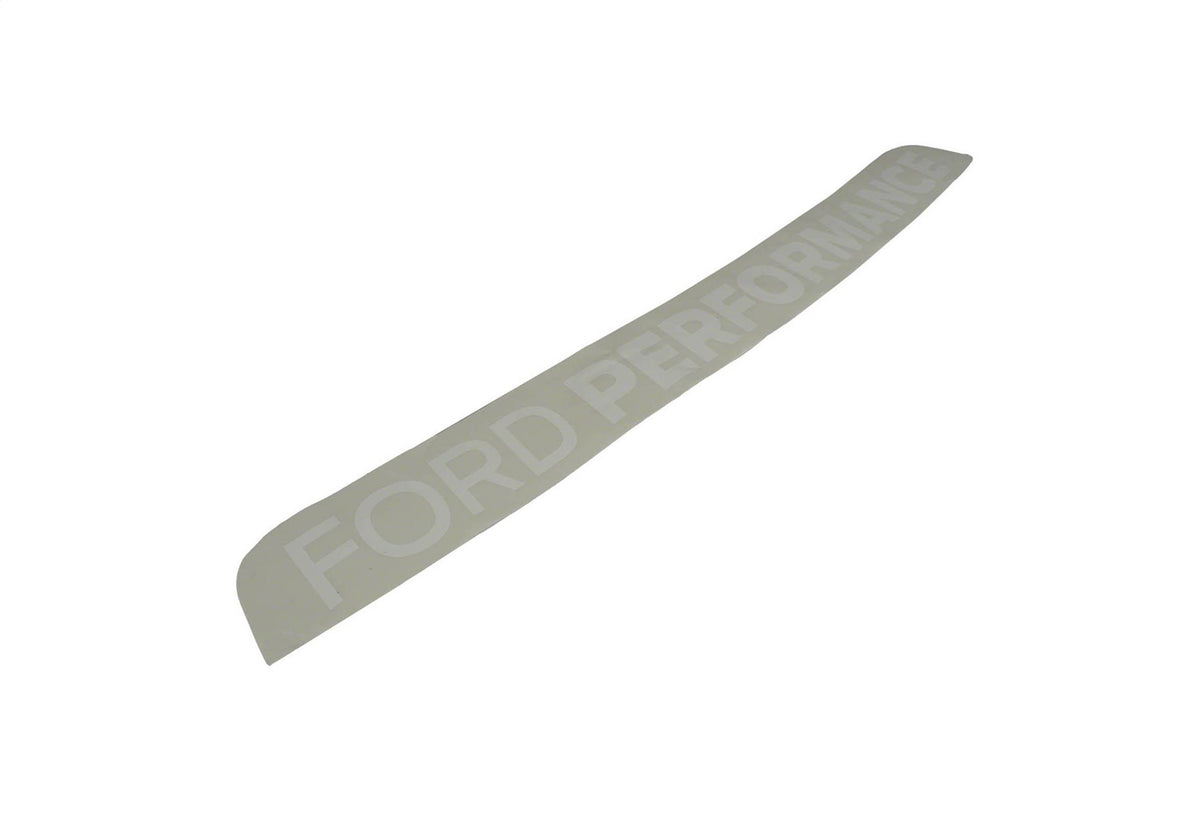 Ford Performance 2005-2023 Mustang Ford Performance Windshield Banner-White — detail (FRPM-1820-MB)