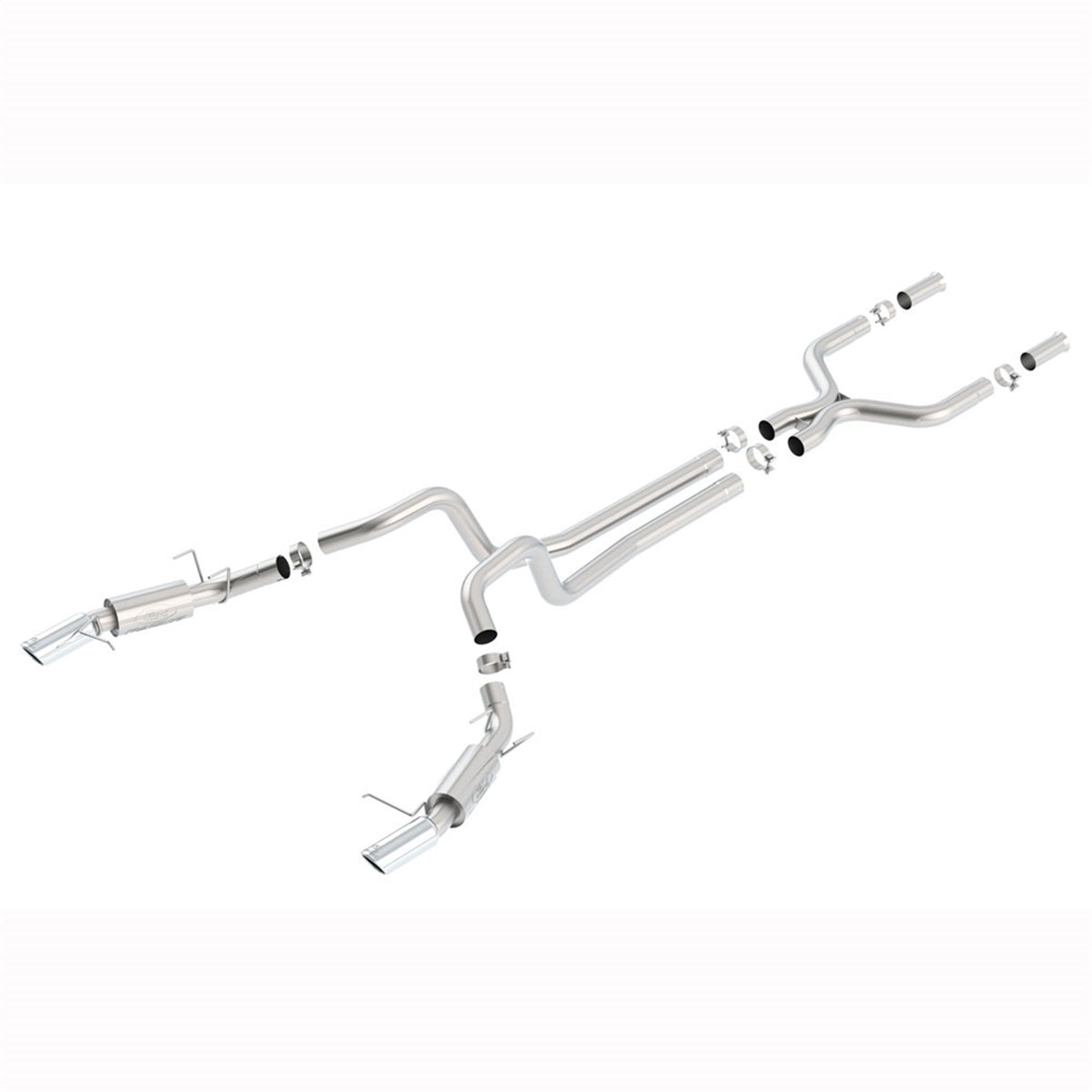 Ford Performance 2011-2014 Mustang GT & 2011-2012 GT500 3-Inch Exhaust System (FRPM-5230-MGTCA30)