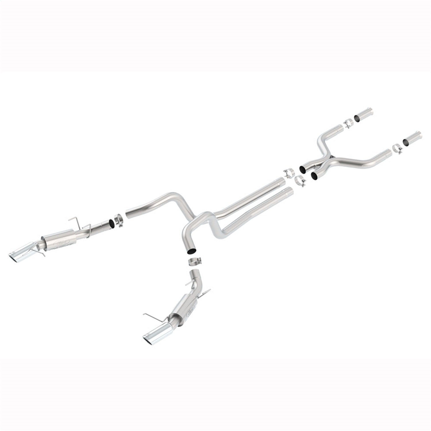 Ford Performance 2011-2014 Mustang GT & 2011-2012 GT500 3-Inch Exhaust System (FRPM-5230-MGTCA30)