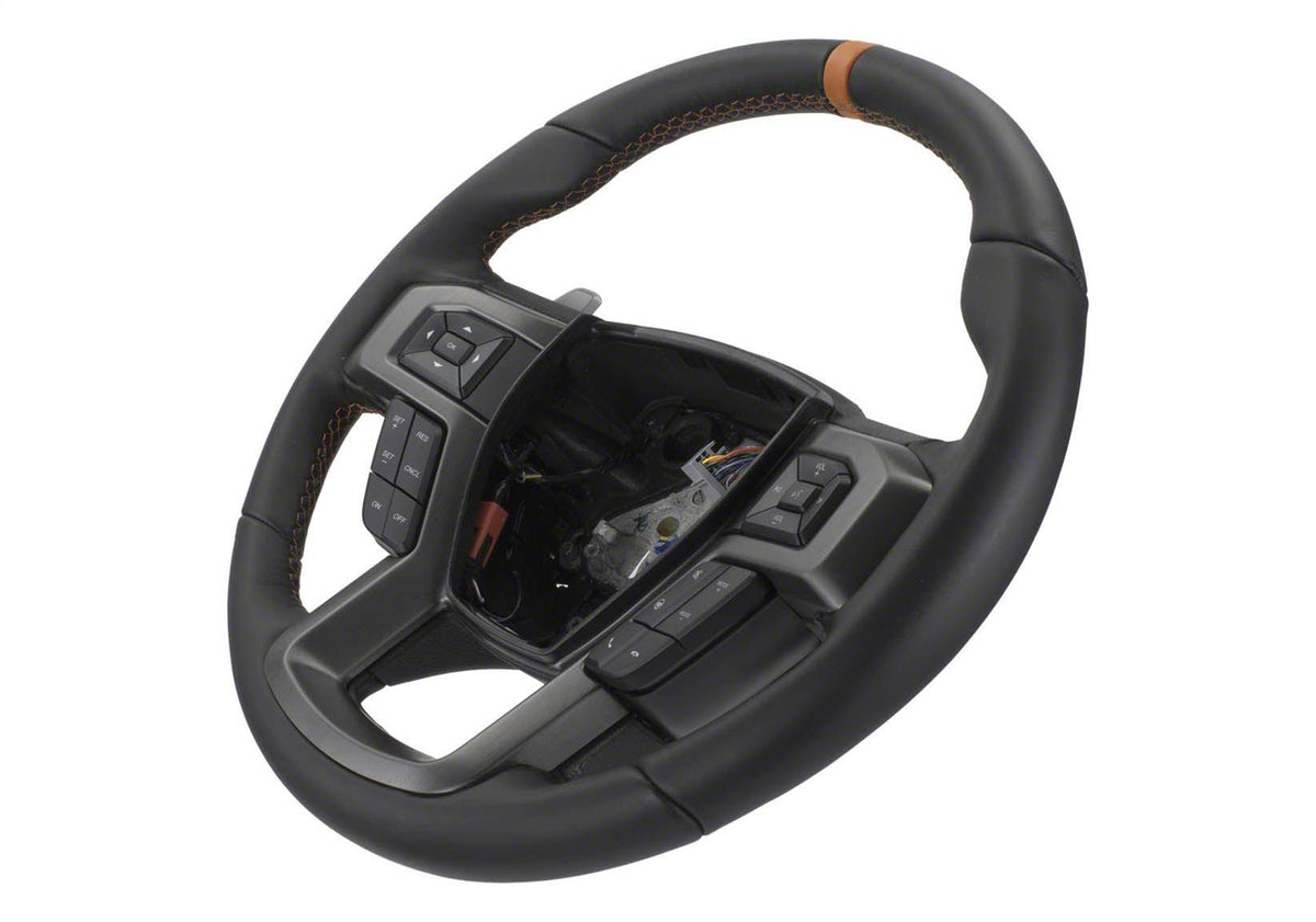 Ford Performance 2015-2018 F-150 Raptor Performance Steering Wheel Kit-Orange Sightline — additional view (FRPM-3600-F15ROR)