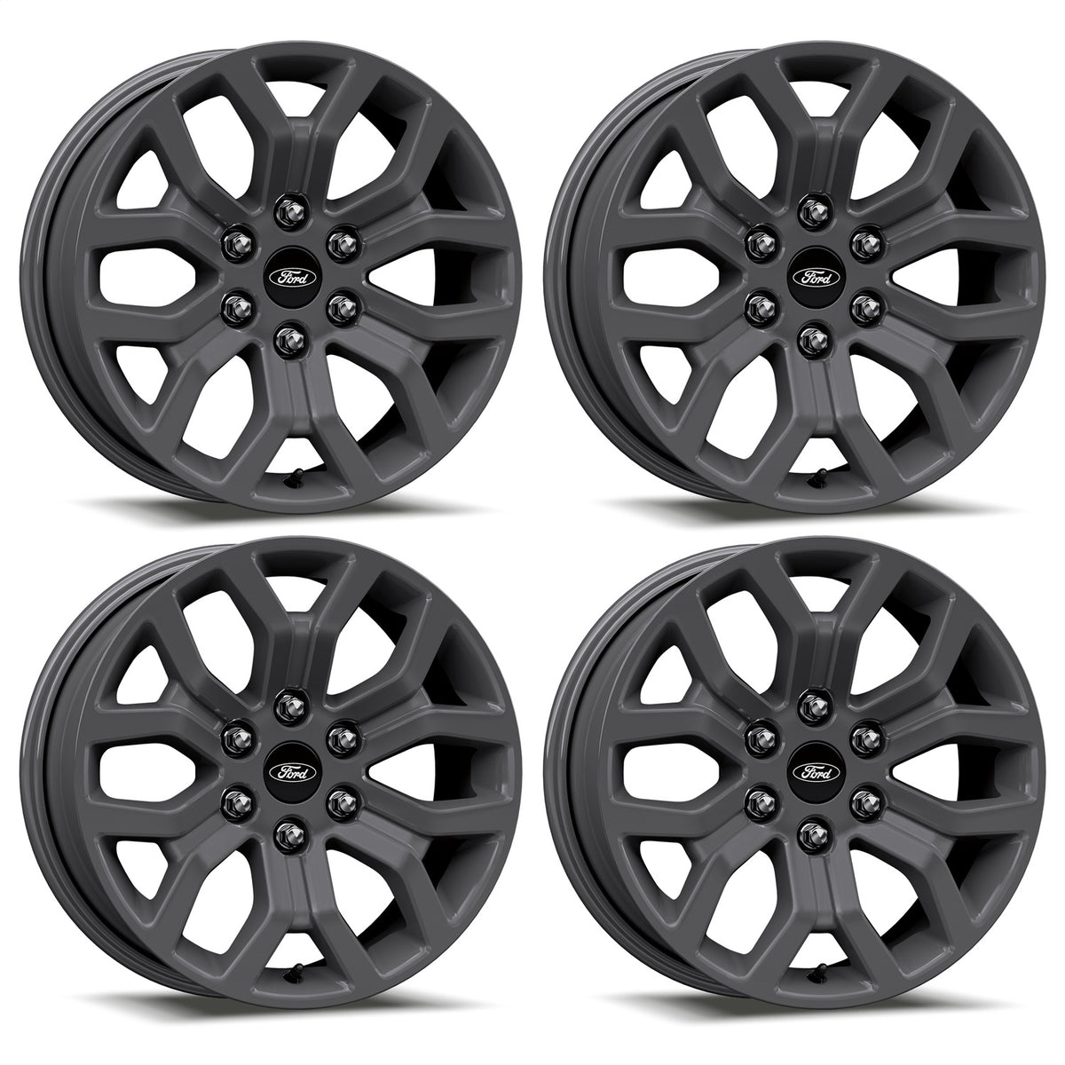 Ford Performance 2015-2023 F-150 18"X 7.5" Wheel Kit-Matte Gray (FRPM-1007K-1875G)