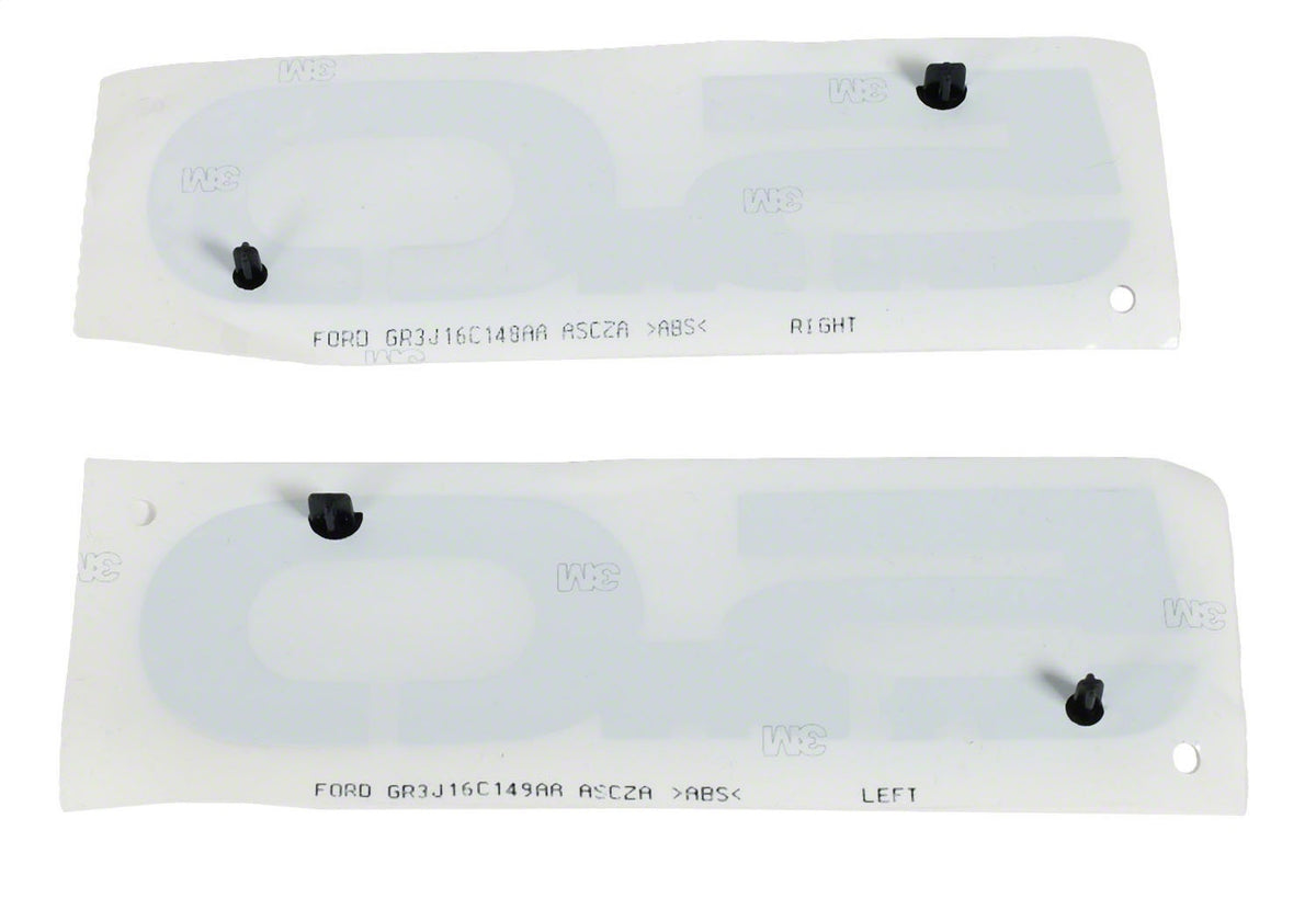 Ford Performance 2015-2023 Mustang 5.0L Fender Emblems/Badges-Black-Pair — additional view (FRPM-1447-M50AB)