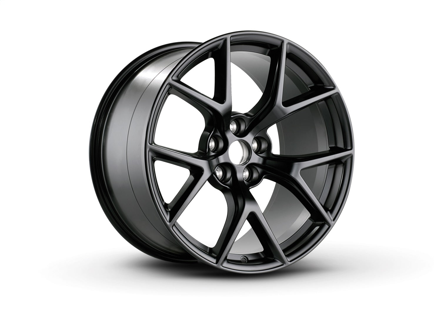 Ford Performance 2015-2023 Mustang HP Performance Pack 19" X 10.5" Matte Black Single Front Wheel (FRPM-1007-DC19105MB)