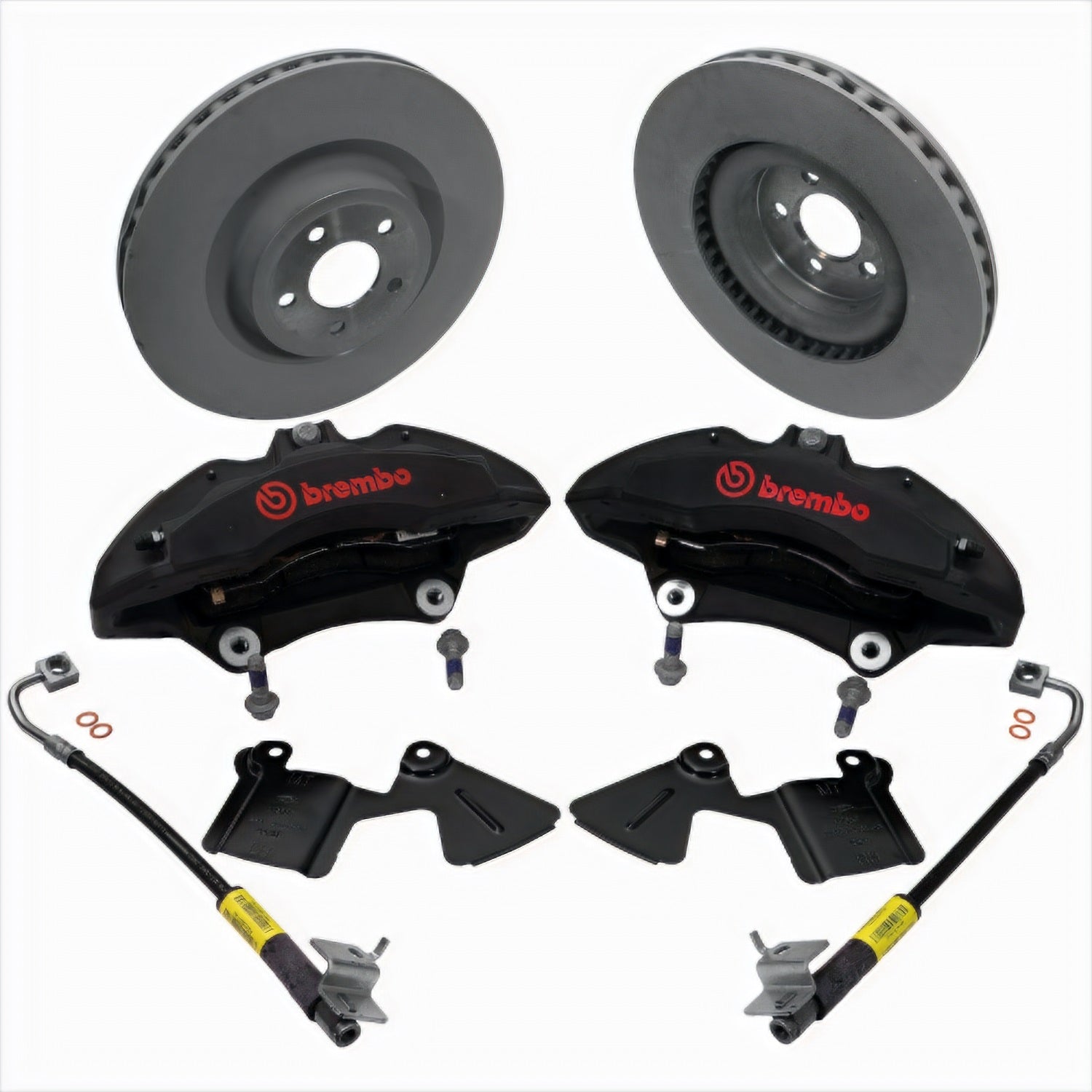 Ford Performance 2015-2023 Mustang Performance Pack 6-Piston Front Brake Kit (FRPM-2300-V)
