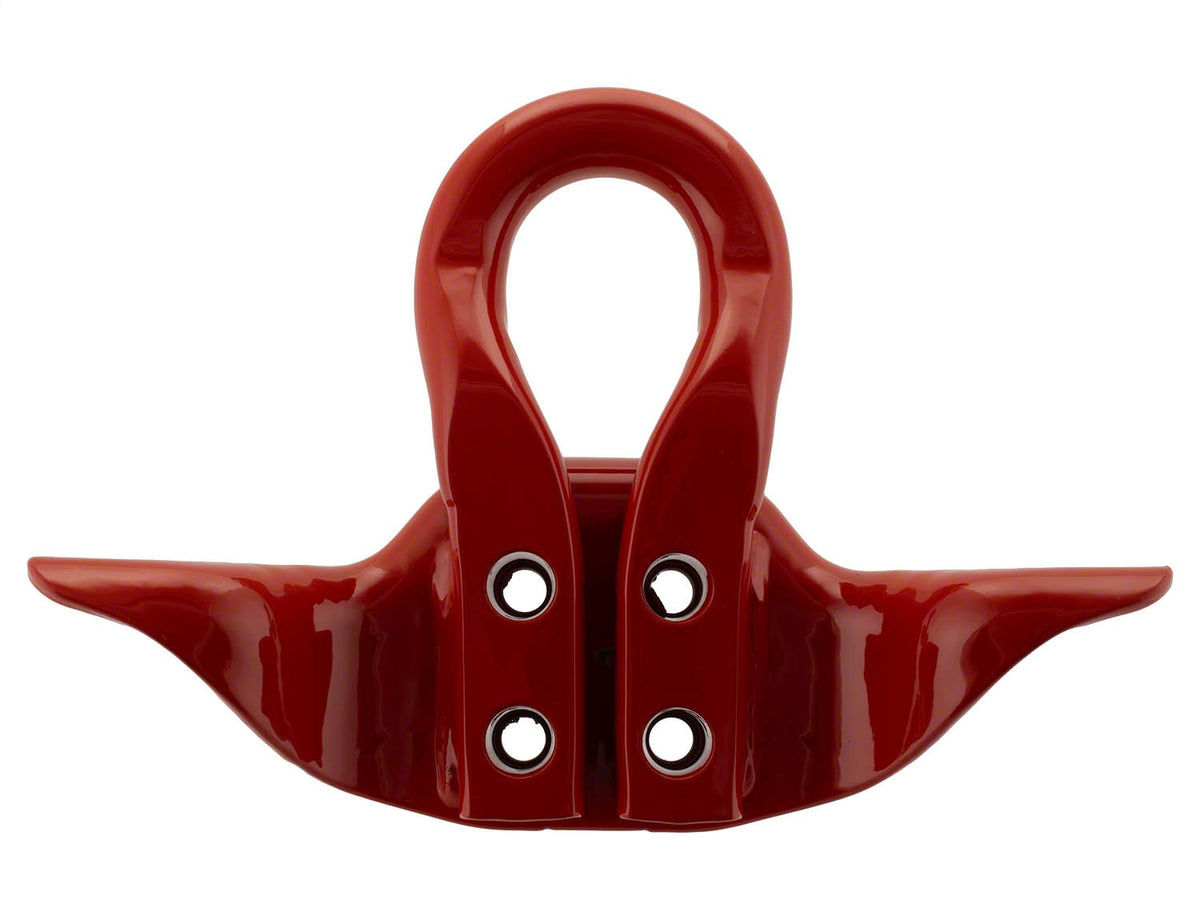 Ford Performance 2017-2024 Super Duty Tow Hooks-Pair-Red — detail (FRPM-18954-SDR)