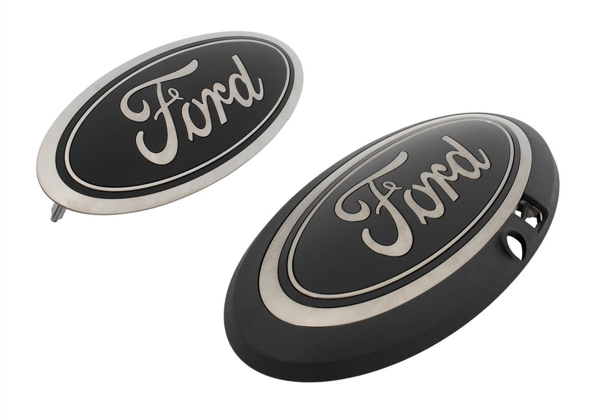 Ford Performance 2018-2020 F-150 Black Oval Kit-With Camera — alternate view (FRPM-1447-F15BC)