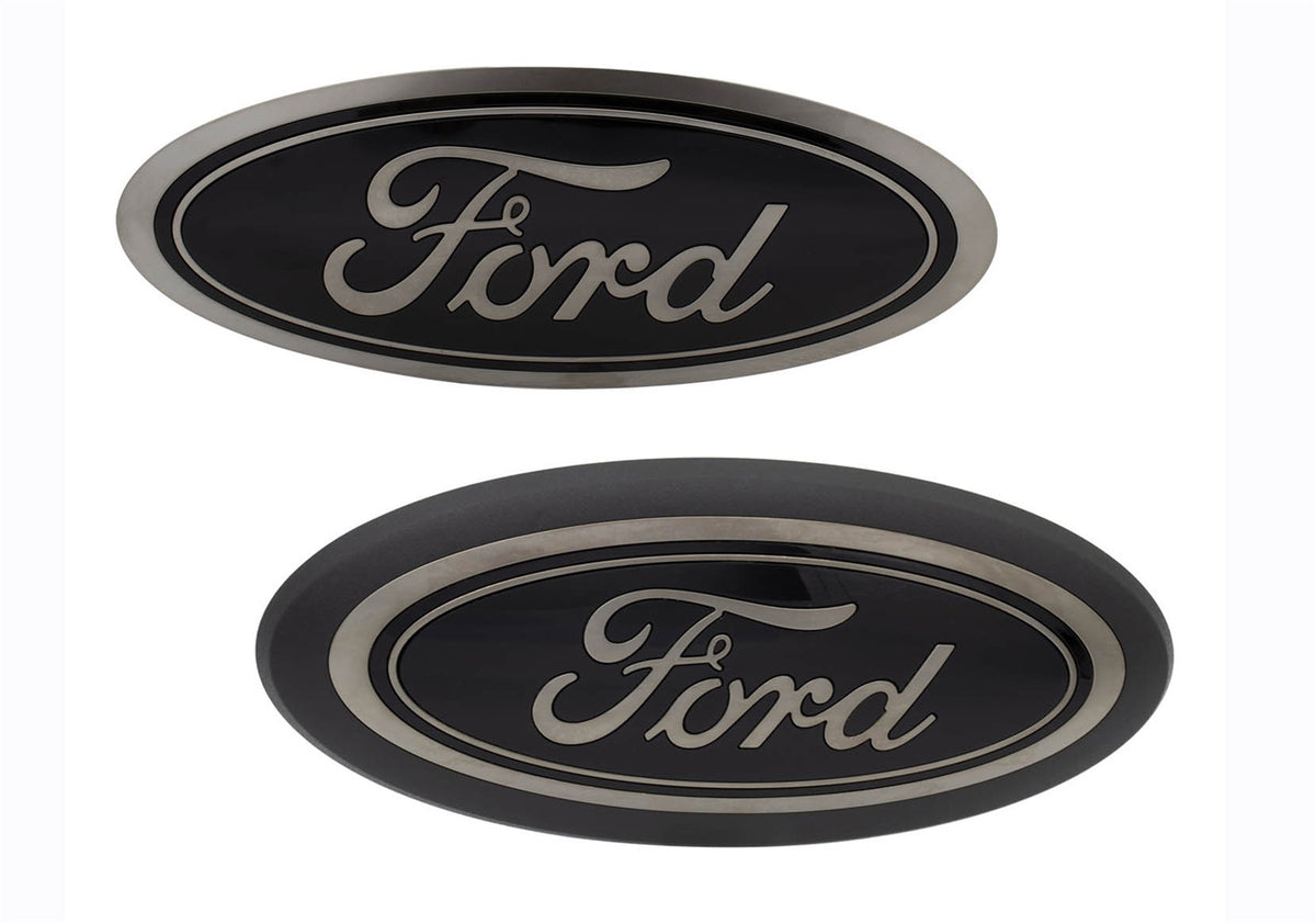 Ford Performance 2018-2023 F-150 Black Oval Kit Without Camera — alternate view (FRPM-1447-F15B)
