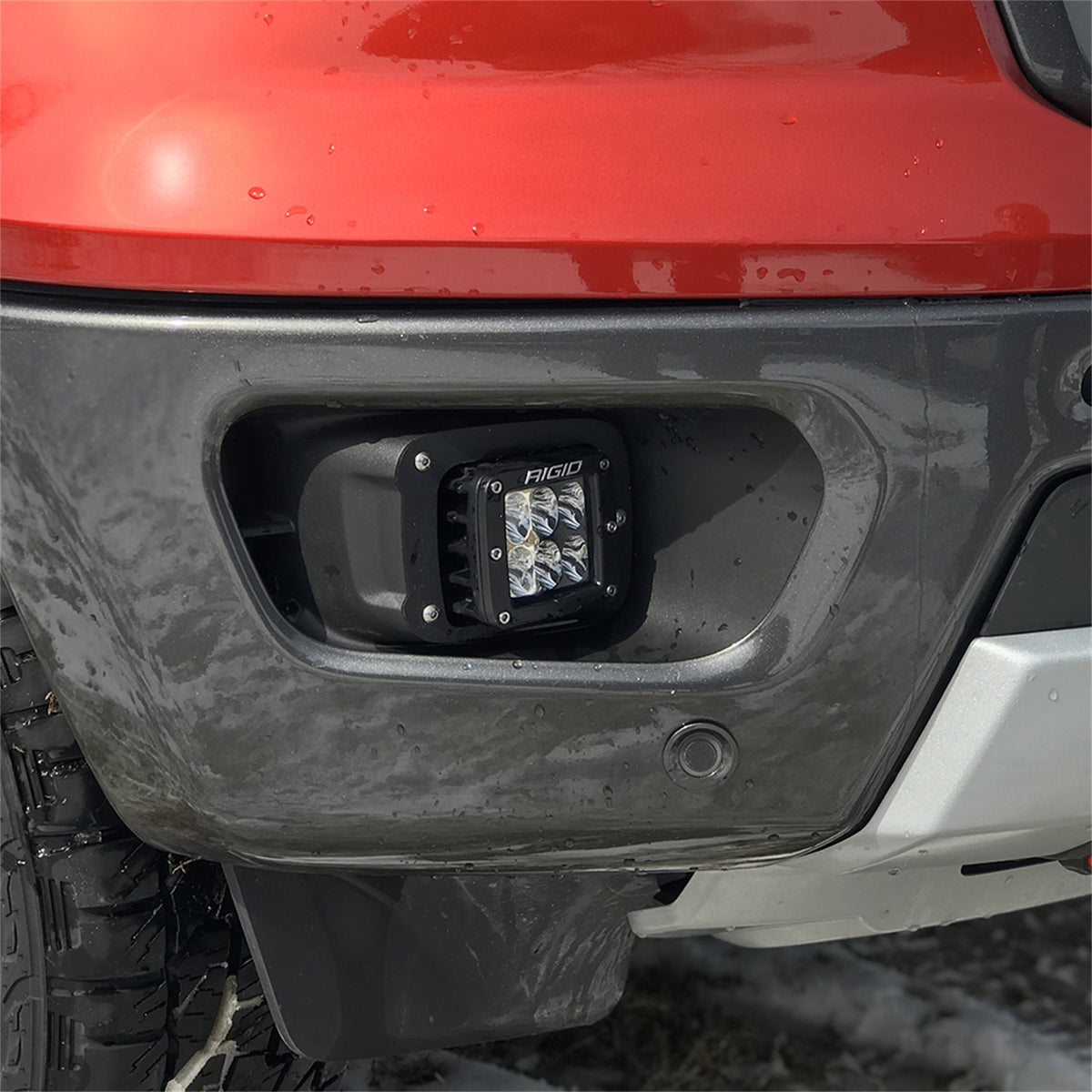 Ford Performance 2019-2023 Ford Performance Parts By Rigid Ranger Off-Road Fog Light Kit — alternate view (FRPM-15200-RFOG)