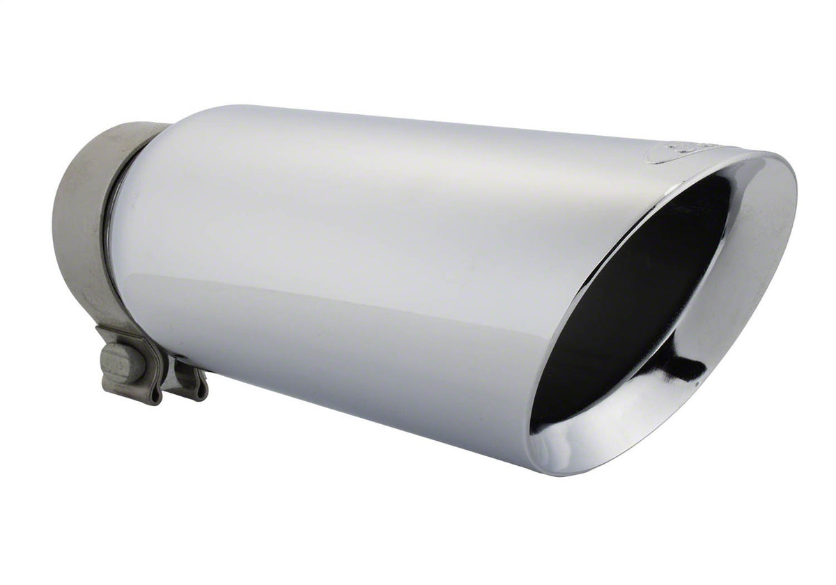 Ford Performance 2019-2023 Ranger Exhaust Tip-Chrome — alternate view (FRPM-5260-CT2)