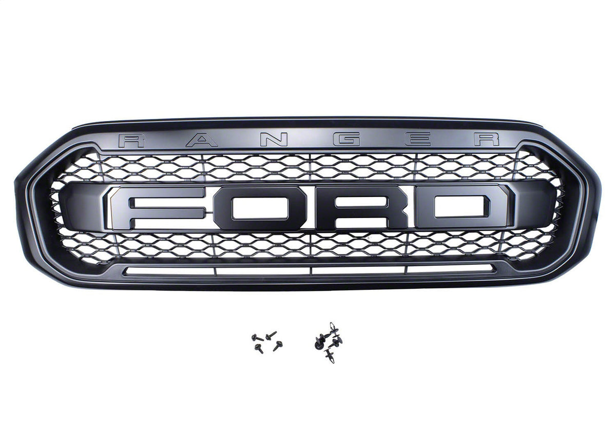 Ford Performance 2019-2023 Ranger "Ford" Front Grille — alternate view (FRPM-8200-FRD)