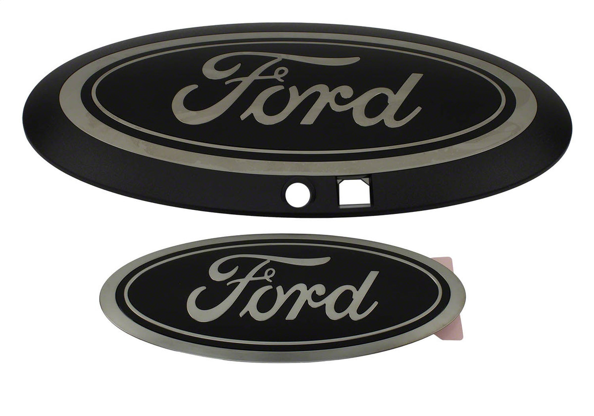 Ford Performance 2020-2022 Super Duty Black Oval Kit-With Camera — additional view (FRPM-1447-SDC)