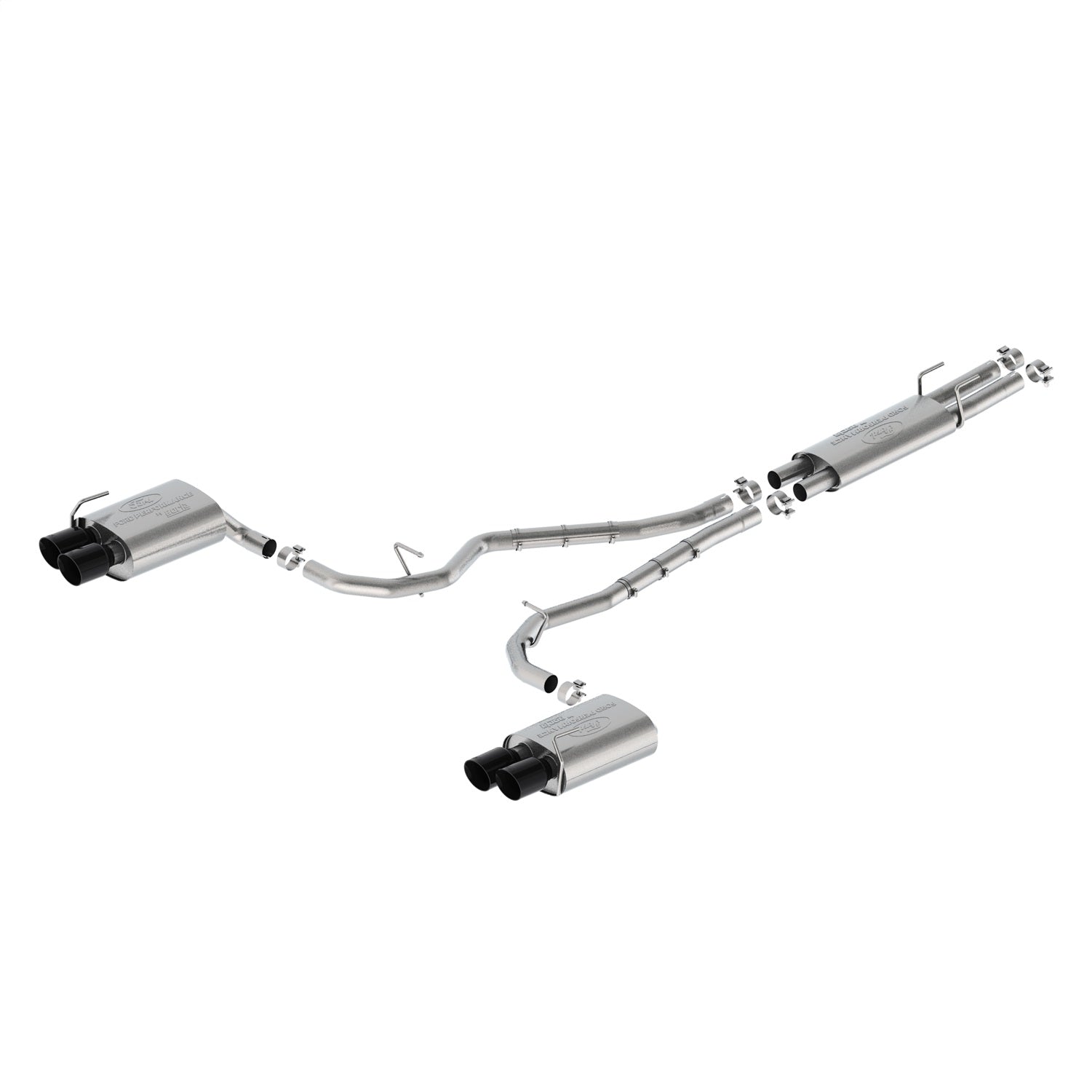Ford Performance 2020-2025 Explorer ST Sport Exhaust-Black (FRPM-5200-ESTB)