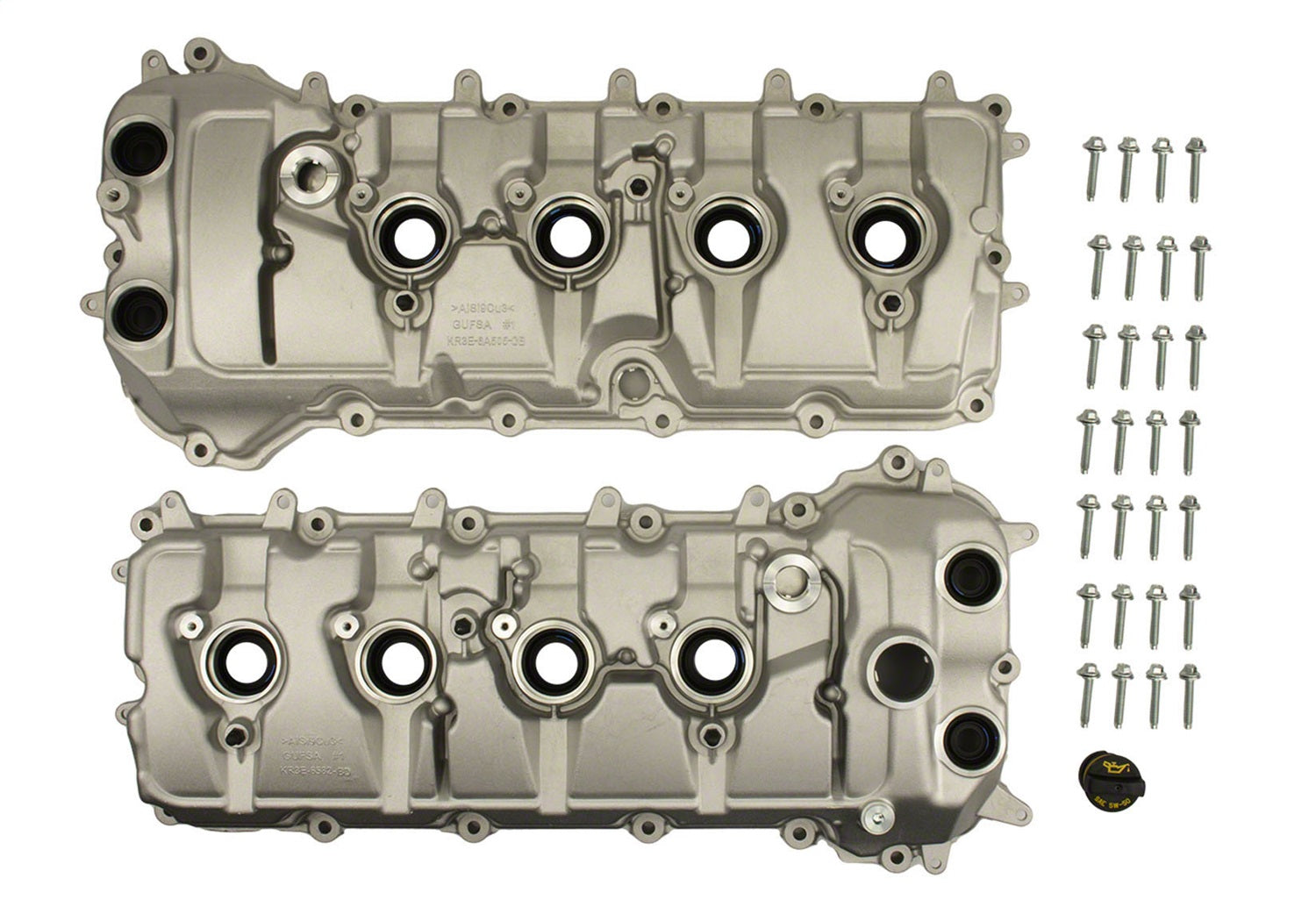 Ford Performance 2020 Predator 5.0L/5.2L Aluminum Cam Cover-Pair (FRPM-6067-M52S)