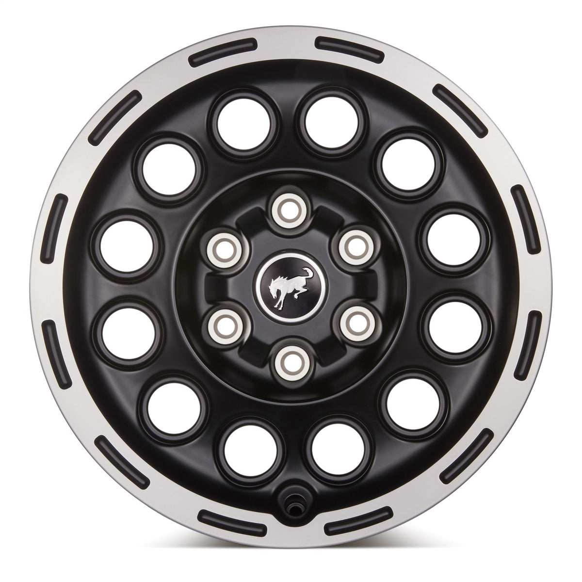 Ford Performance 2021-2024 Bronco 17" X 8.0" Wheel Kit-Machined Face — alternate view (FRPM-1007K-P1780MBM)
