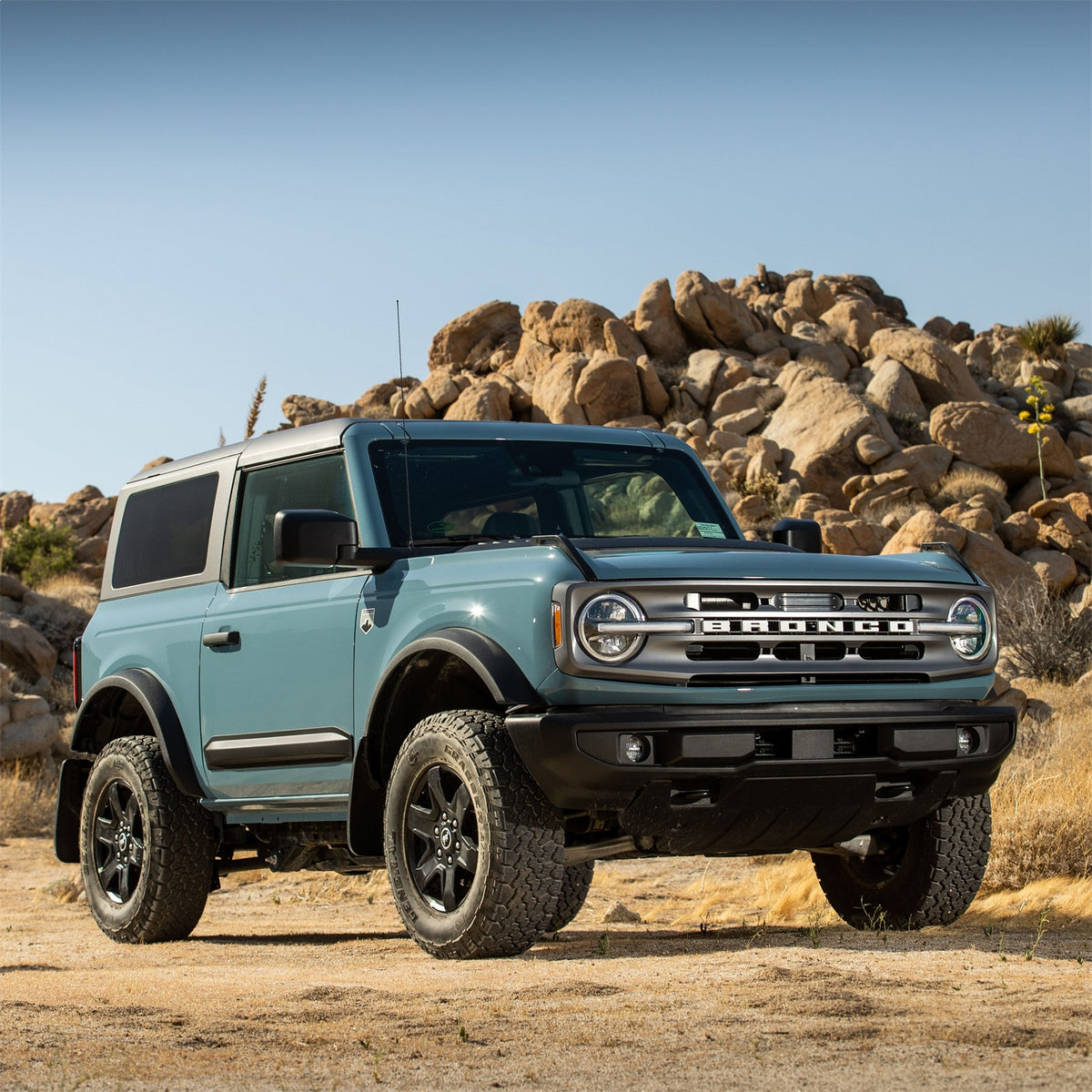Ford Performance 2021-2024 Bronco Off-Road Suspension 2" Lift Kit 2-Door — detail (FRPM-18000-B1A)