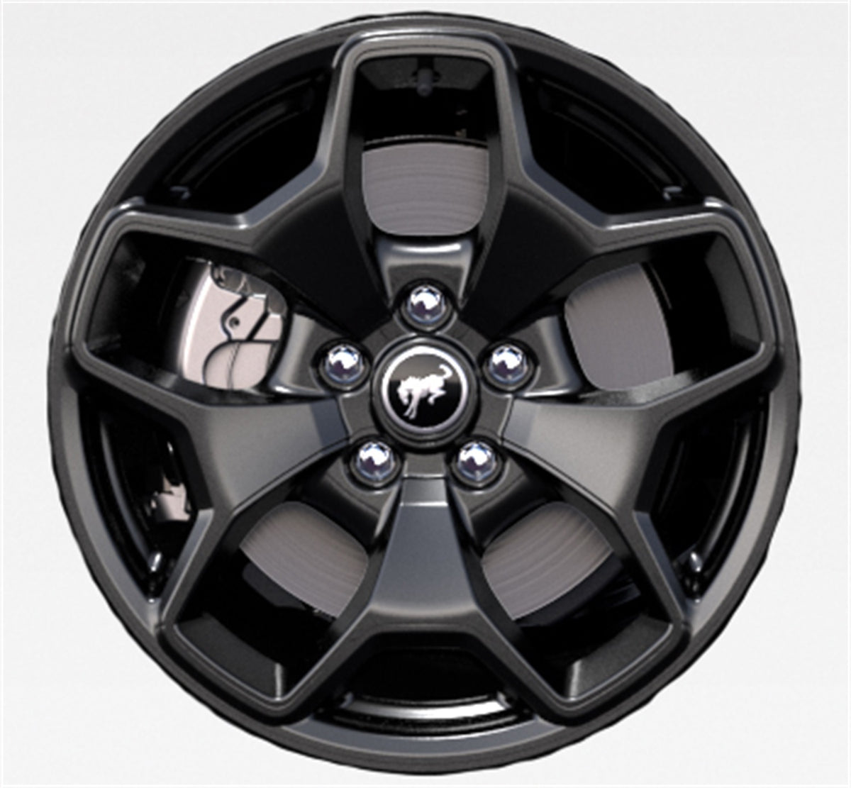 Ford Performance 2021-2024 Bronco Sport 17" X 7" Wheel Kit-Gloss Black — additional view (FRPM-1007K-BS17GB)