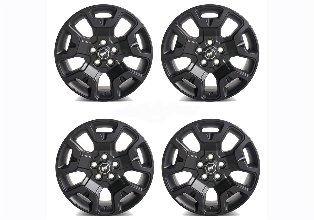 Ford Performance 2021-2024 Bronco Sport 17" X 7" Wheel Kit-Low Gloss Black (FRPM-1007K-S17BSB)