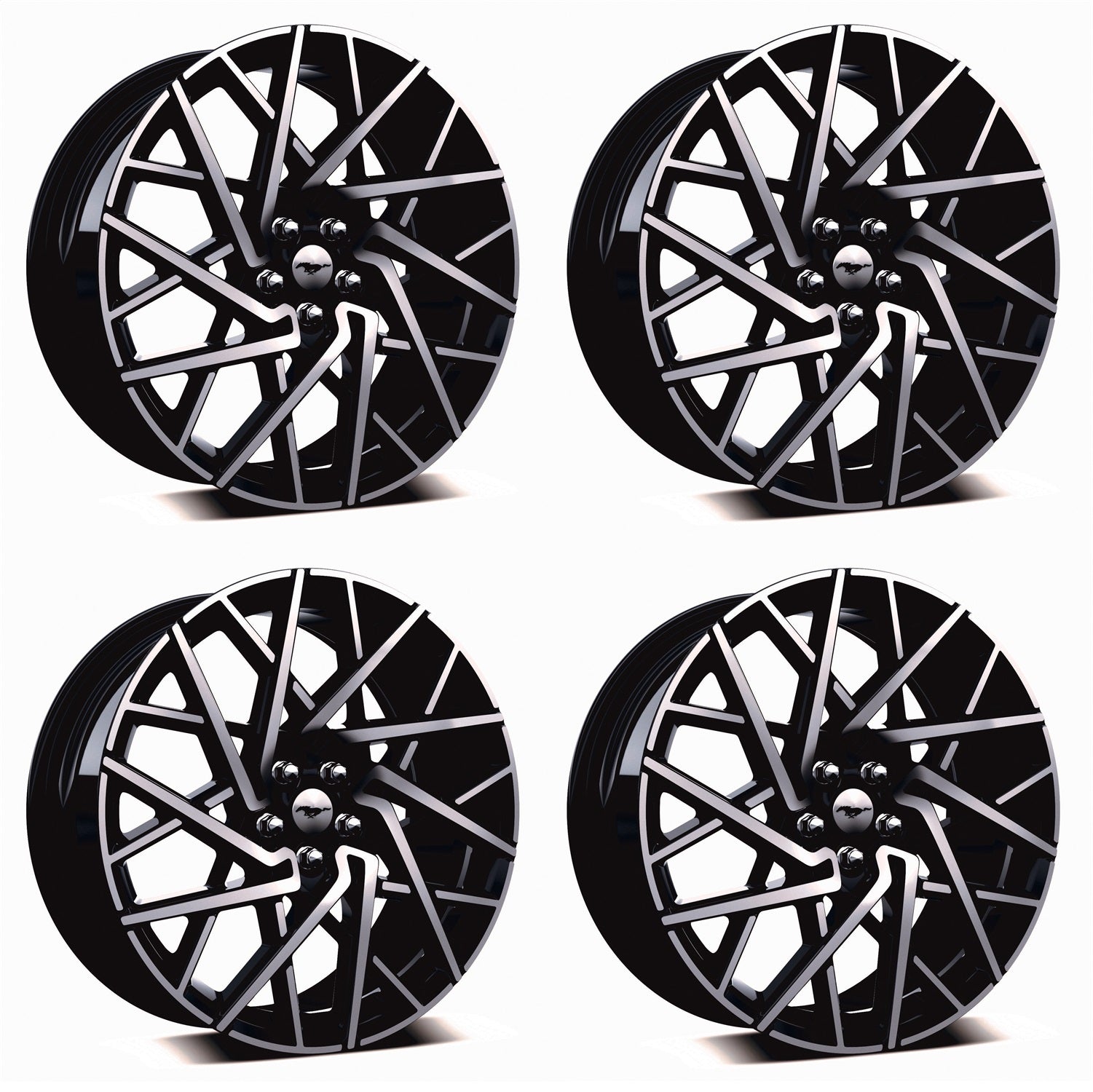 Ford Performance 2021-2024 Mustang Mach-E 20" Wheel Kit-Machined Face (FRPM-1007K-M2080)