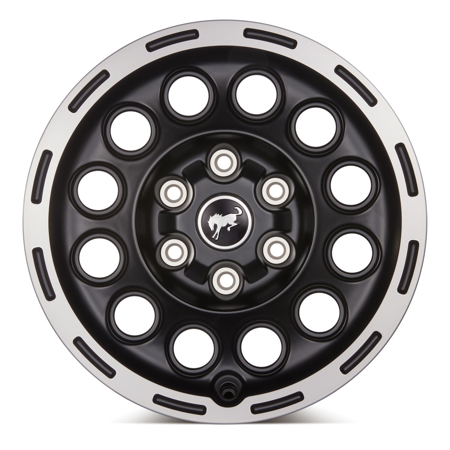 Ford Performance 2021-2025 Bronco 17" X 8.0" Matte Black Machined Single Wheel (FRPM-1007-P1780MBM)