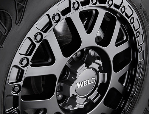Ford Performance 2021-2025 Bronco 17"X8.5" Weld Wheel-Black (FRPM-1007-W1785BL)