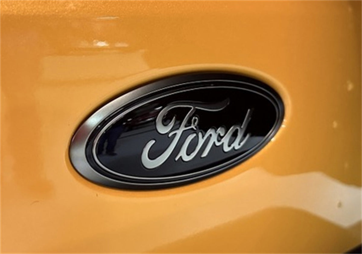 Ford Performance 2021-2025 Bronco/Bronco Sport Smoked Chrome Oval — alternate view (FRPM-1447-SC2)
