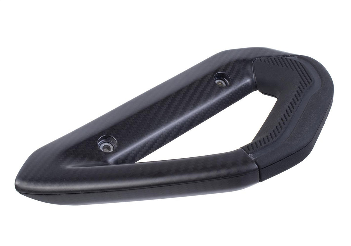 Ford Performance 2021 -2025 Bronco Carbon Fiber Grab Handle Kit — in use (FRPM-7220-BCF)