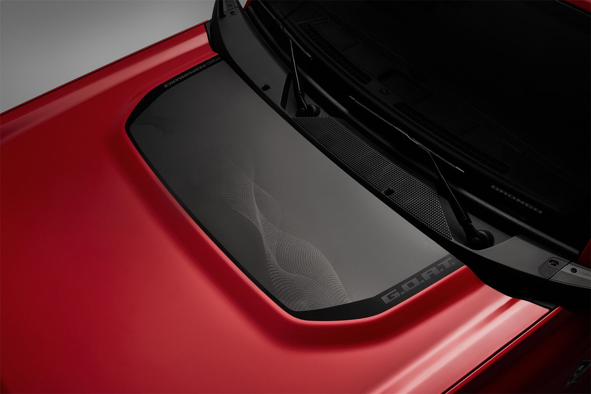 Ford Performance 2021-2025 Bronco G.O.A.T Hood Cowl Decal — additional view (FRPM-1820-BRH)
