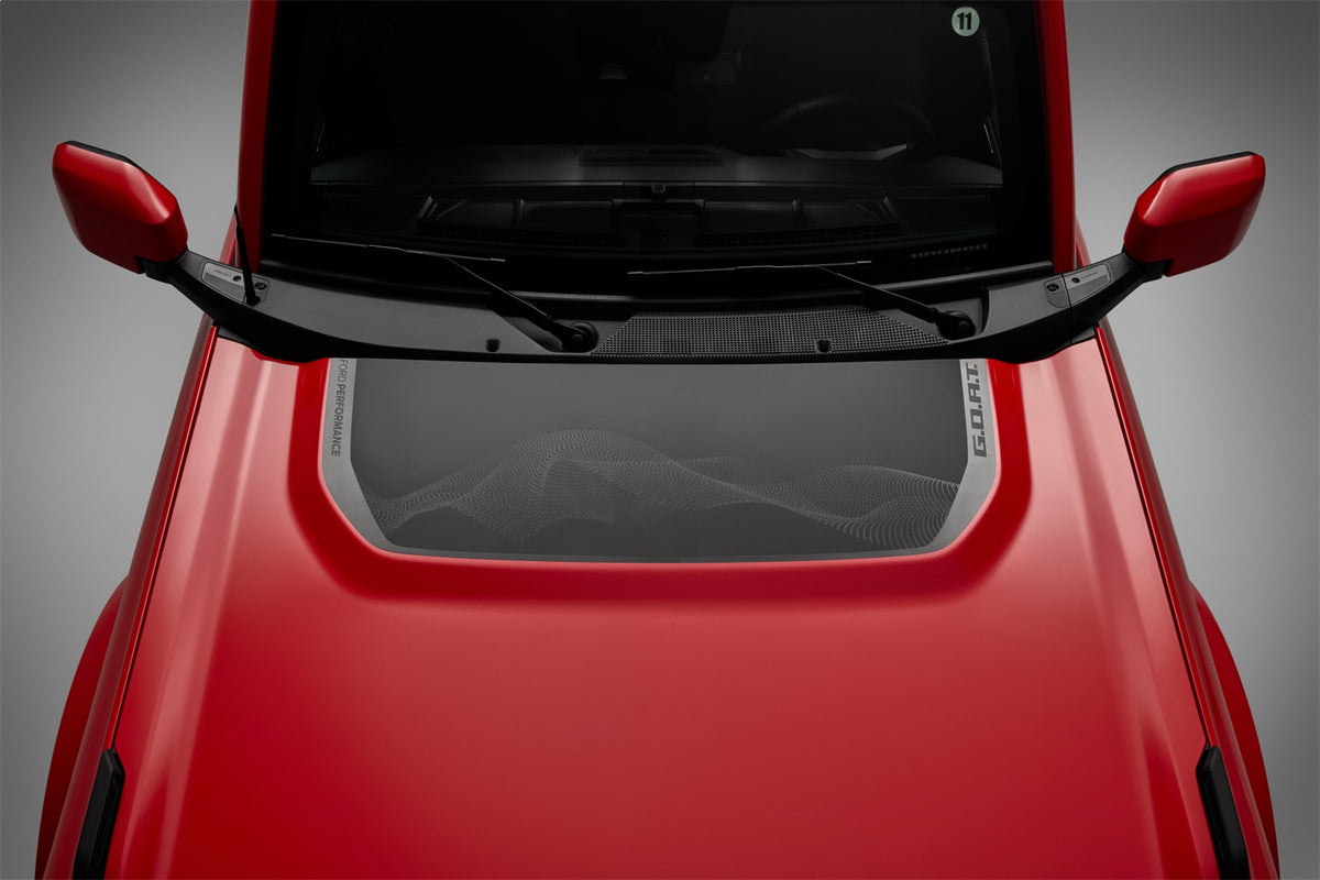 Ford Performance 2021-2025 Bronco G.O.A.T Hood Cowl Decal — additional view (FRPM-1820-BRH)