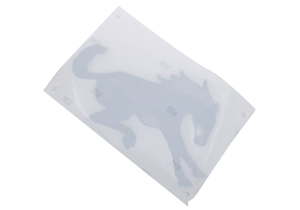 Ford Performance 2021-2025 Bronco Rear Emblem-Gloss Black — additional view (FRPM-1447-BRB)