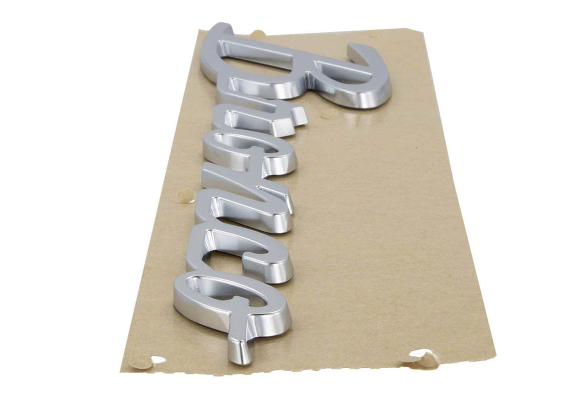 Ford Performance 2021-2025 "Bronco" Script Emblem Kit-Silver — additional view (FRPM-1447-BSS)