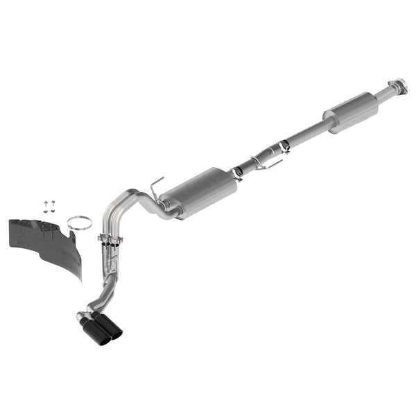 Ford Performance 2021-2025 F-150 2.7L, 3.5L & 5.0L Touring Exhaust-Black-Side Exit (FRPM-5200-FTBS)