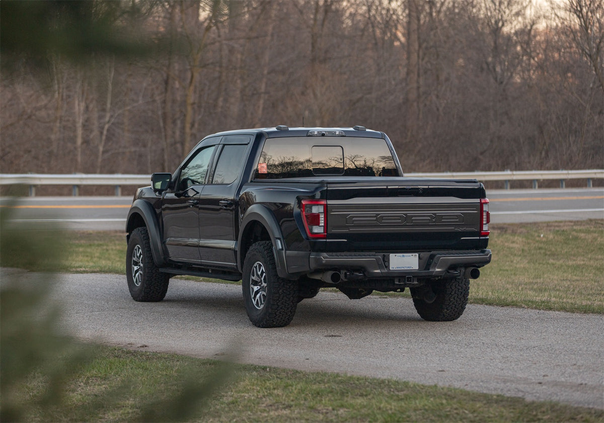 Ford Performance 2021-2025 F-150 Raptor Carbon Fiber Tailgate Panel-Gloss — additional view (FRPM-16600-FG)