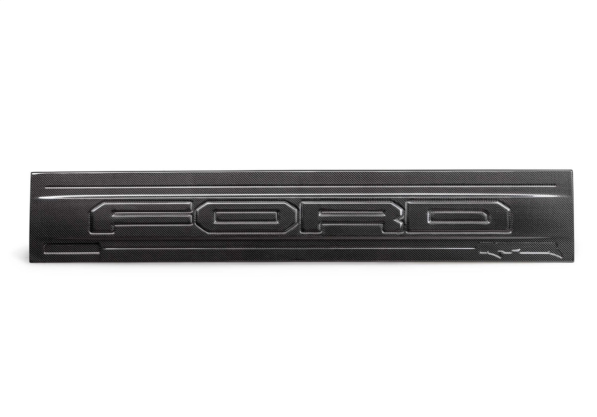 Ford Performance 2021-2025 F-150 Raptor Carbon Fiber Tailgate Panel-Gloss — additional view (FRPM-16600-FG)