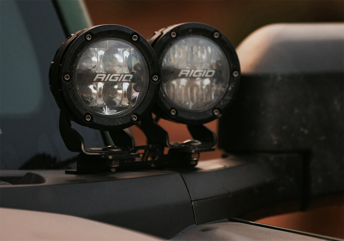 Ford Performance 2021 -2025 Ford Bronco Dual Mirror Mounted Off-Road Lights — additional view (FRPM-15200K-BDML)