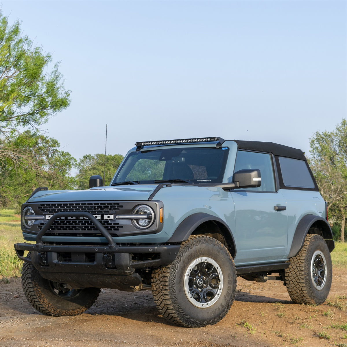 Ford Performance 2021- 2025 Ford Bronco Roof Mounted Off-Road Light Kit — additional view (FRPM-15200K-BRL)