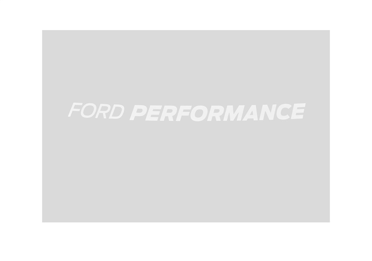 Ford Performance 2021-2025 Ford Performance Bronco Windshield Banner-White — in use (FRPM-1820-BRW)