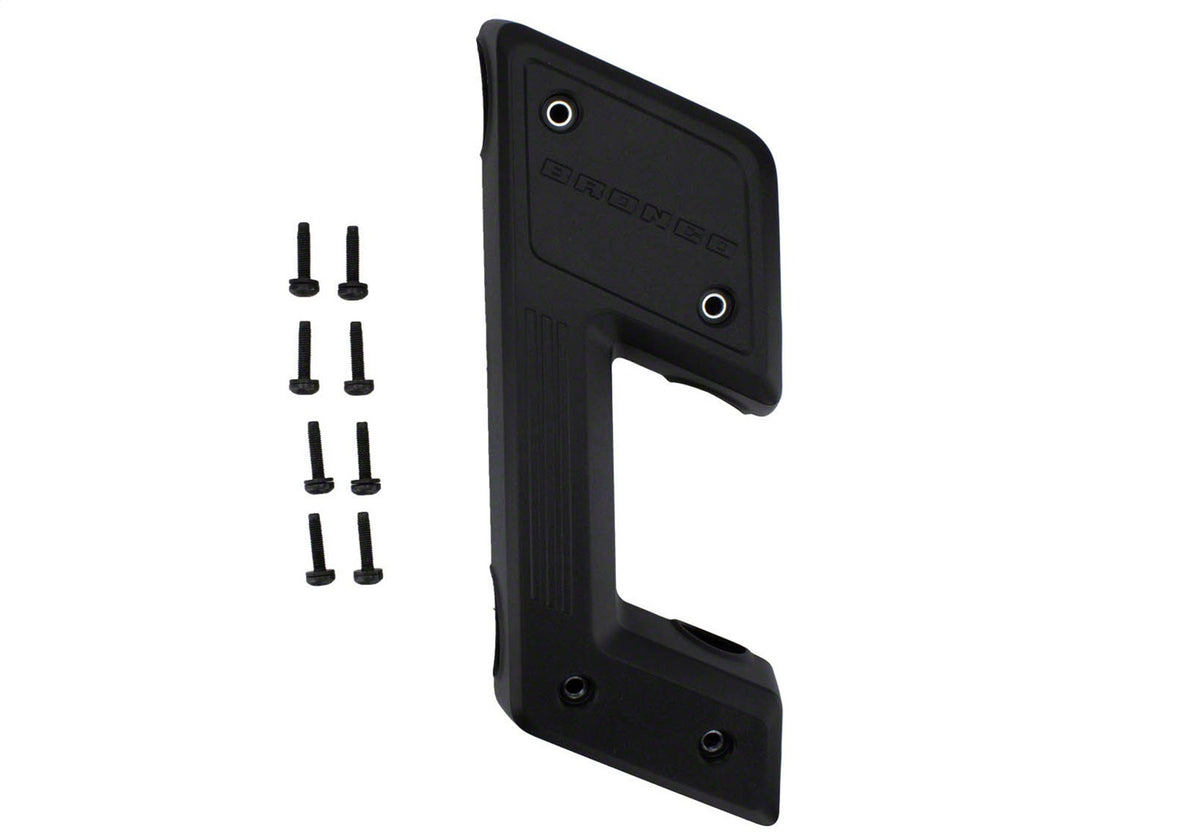 Ford Performance 2021-2025 Tube Door Grab Handle — in use (FRPM-19008-BTDG)